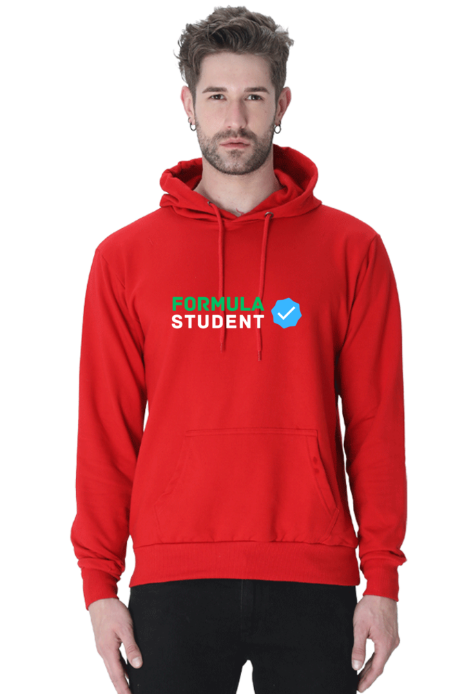 Formula Student Verified Checkmark Hooded Sweat Shirt UNISEX