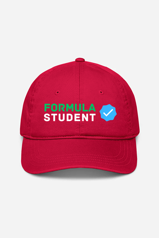 Formula Student Verified Checkmark DTF Print Dark Cap