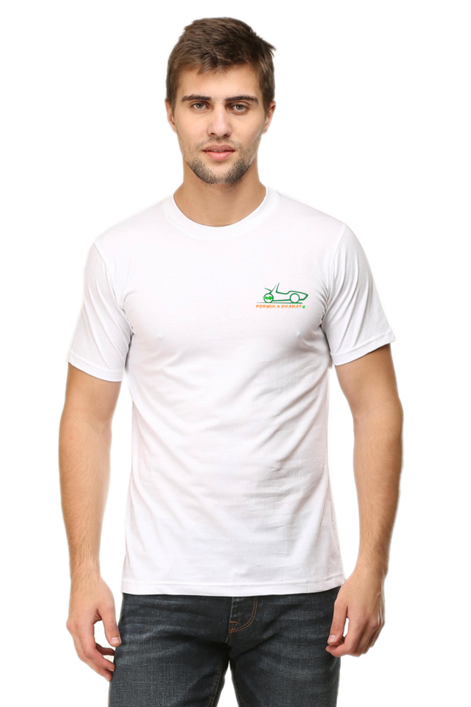 Keep Calm Charge ON Formula Bharat Electric Round Neck T-Shirt UNISEX