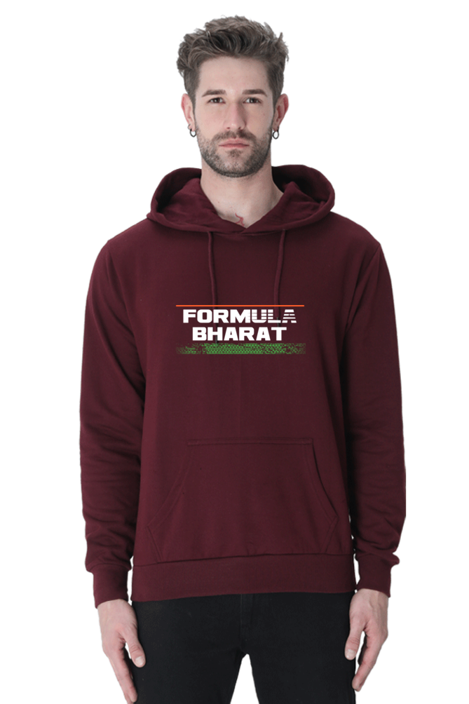 Formula Bharat Graphic Track Hooded Sweat Shirt UNISEX