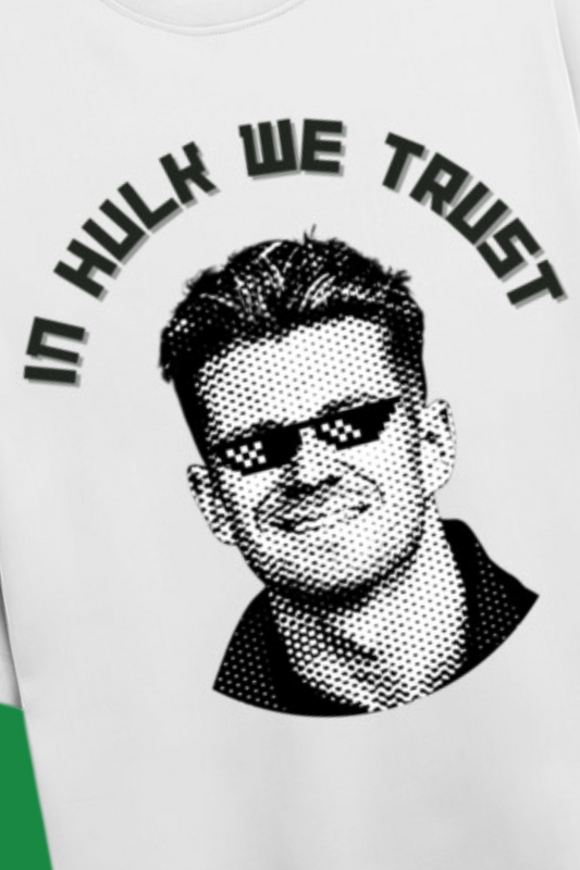 In Hulk We Trust F1 Terry Oversized T-Shirt UNISEX