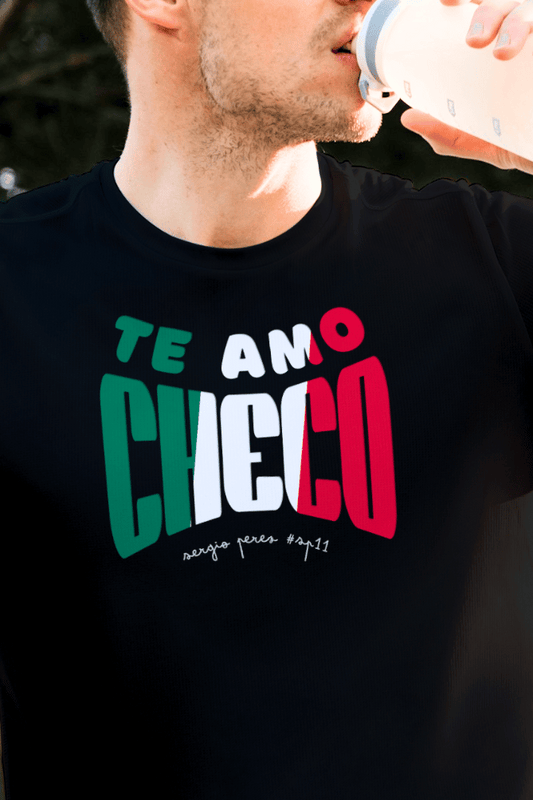 Te Amo Checo Sergio Perez #SP11 Round Neck T-Shirt UNISEX