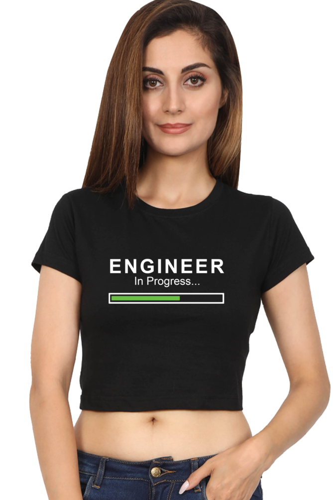 Engineer in Progress Crop Top WOMEN