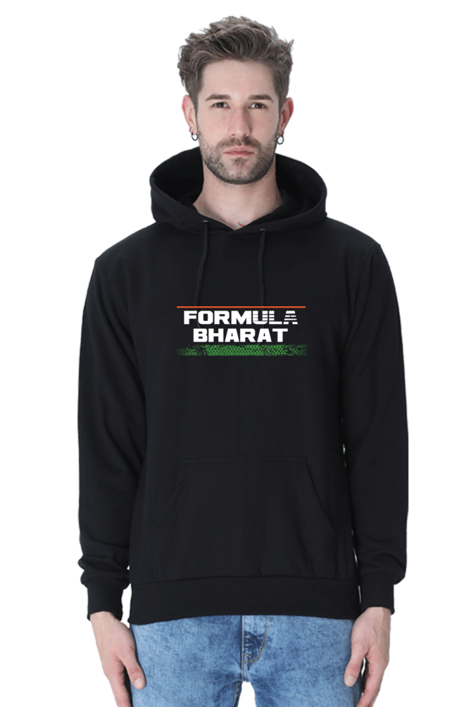 Formula Bharat Graphic Track Hooded Sweat Shirt UNISEX