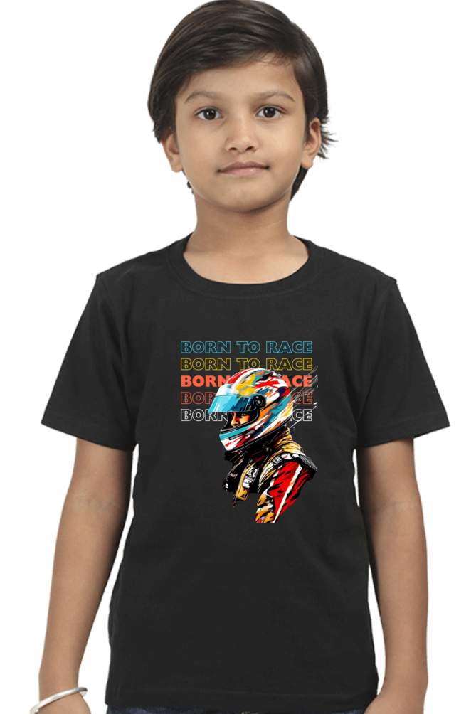 Born to Race Motorsports Driver Kids T-Shirt UNISEX