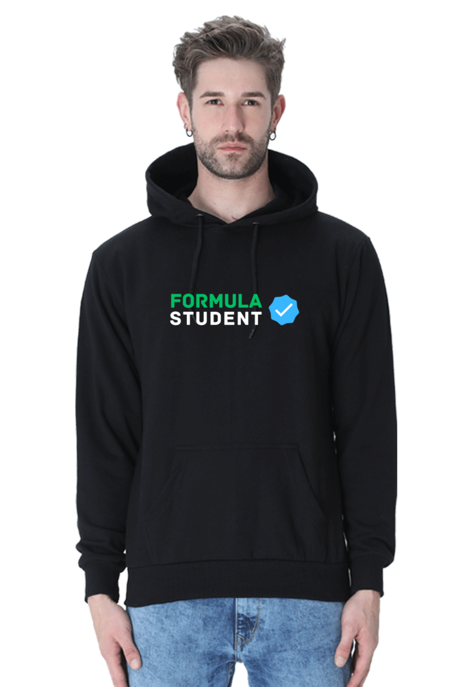 Formula Student Verified Checkmark Hooded Sweat Shirt UNISEX