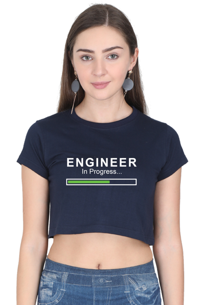 Engineer in Progress Crop Top WOMEN