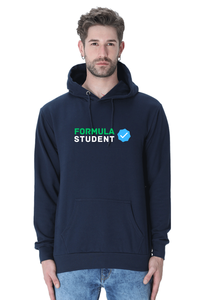 Formula Student Verified Checkmark Hooded Sweat Shirt UNISEX