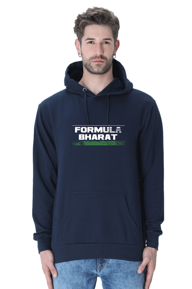 Formula Bharat Graphic Track Hooded Sweat Shirt UNISEX