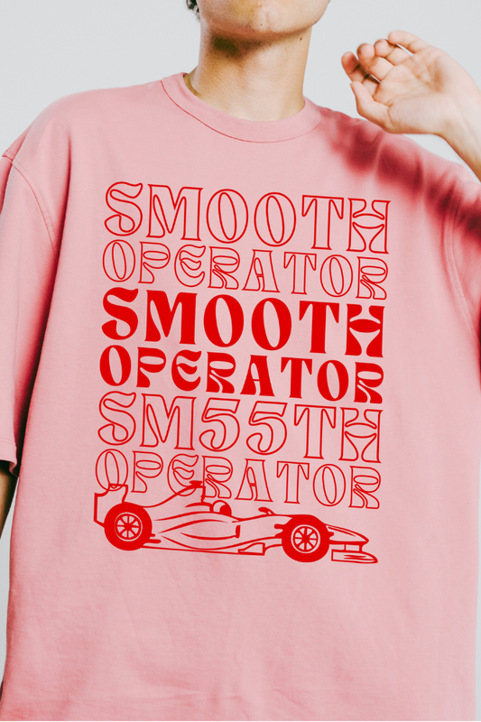 Smooth Operator Carlos Sainz 55 Ferrari Oversized Classic T-Shirt UNISEX