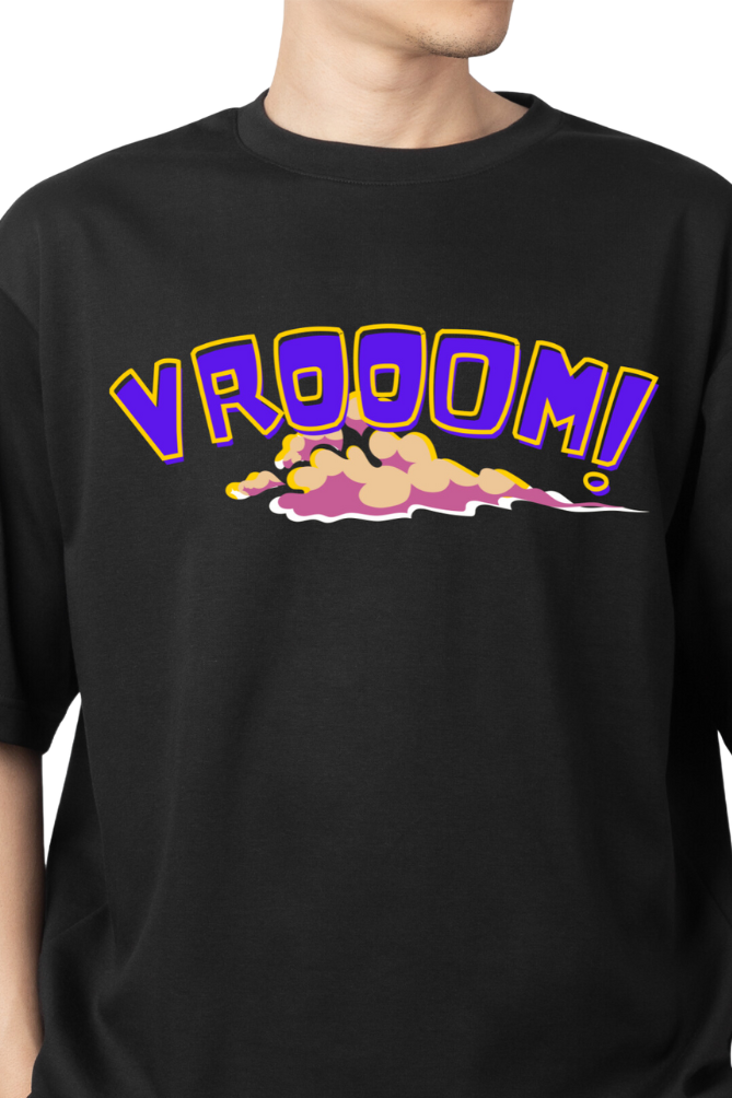 VROOM Racing Motorsports Terry Oversized T-Shirt UNISEX