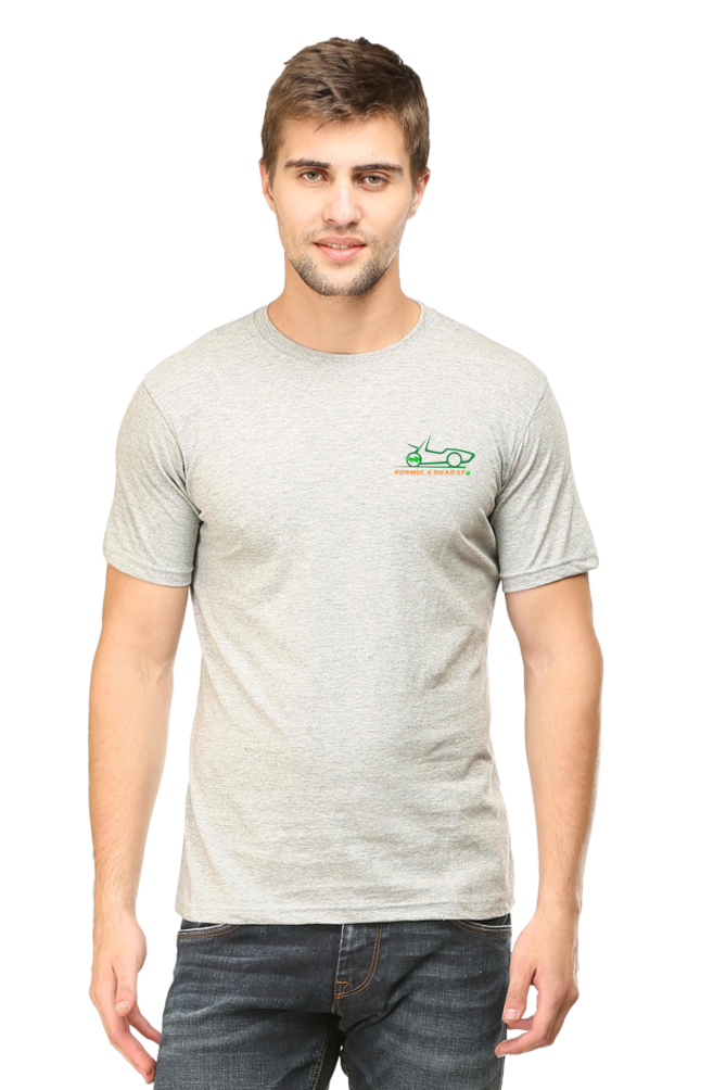 Keep Calm Charge ON Formula Bharat Electric Round Neck T-Shirt UNISEX