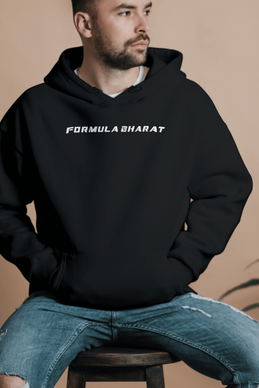 Formula Bharat Text Hooded Sweat Shirt UNISEX
