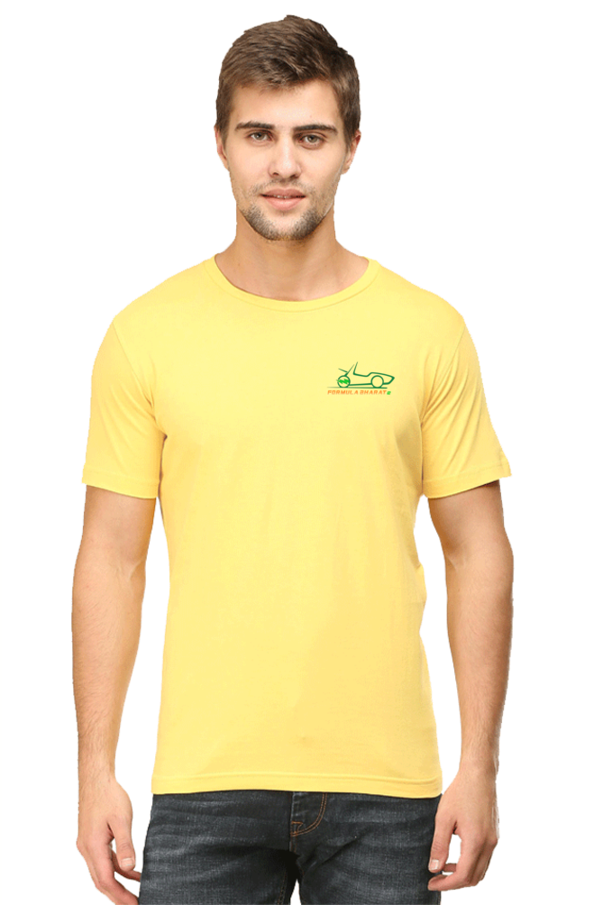 Keep Calm Charge ON Formula Bharat Electric Round Neck T-Shirt UNISEX