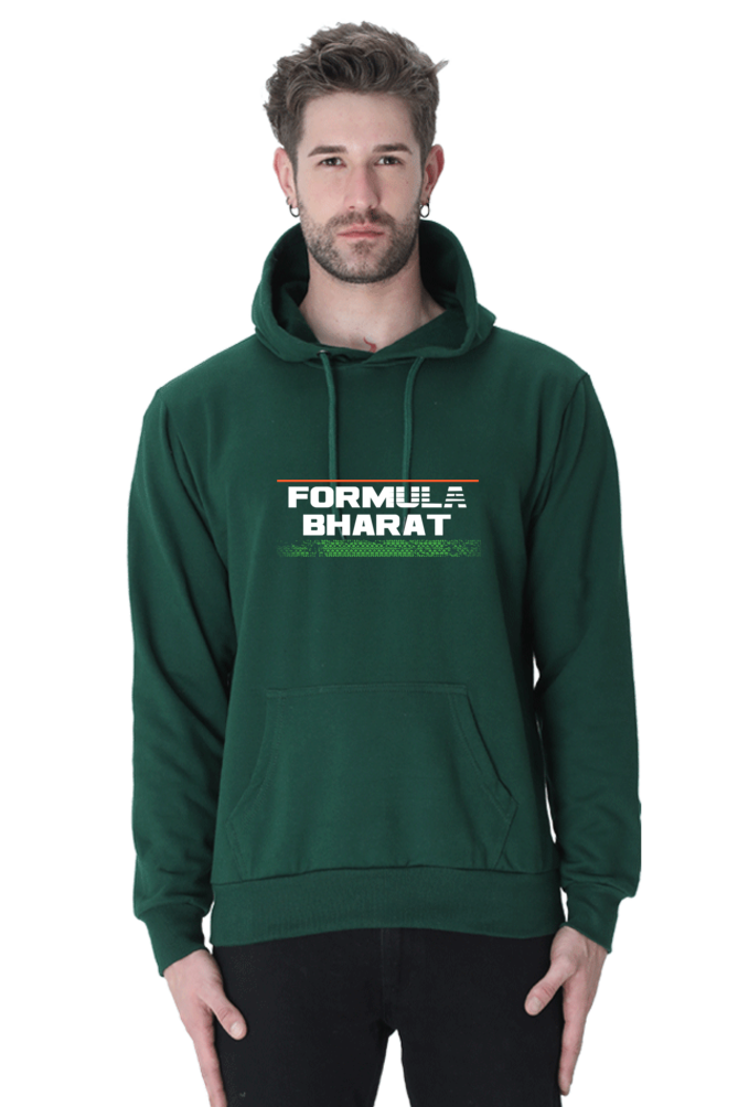 Formula Bharat Graphic Track Hooded Sweat Shirt UNISEX