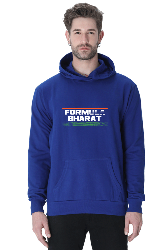 Formula Bharat Graphic Track Hooded Sweat Shirt UNISEX